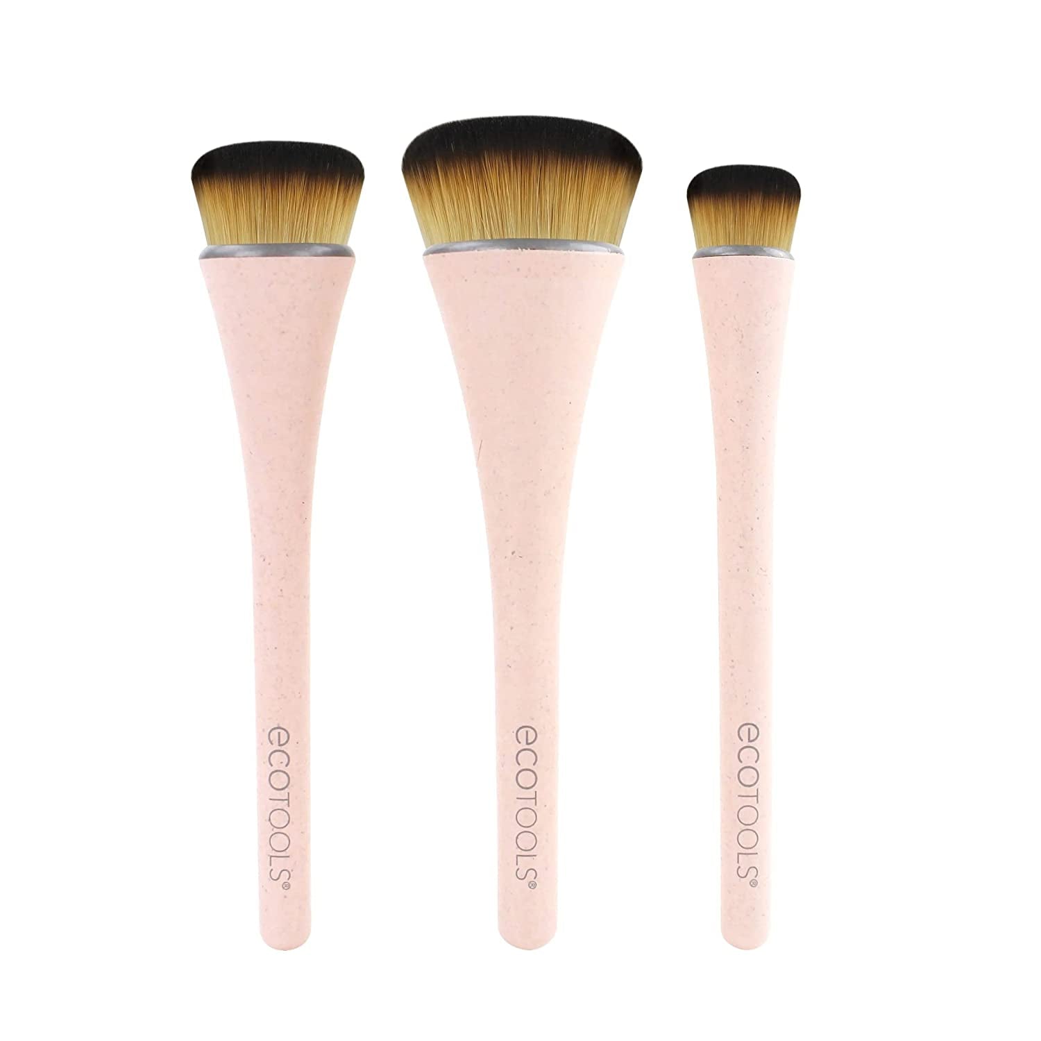 Ecotools 360 Ultimate Blend Makeup Brushes, for Cream & Stick Makeup, Foundation, Concealer, Highlighter, Brush Set of 3 Health & Beauty > Personal Care > Cosmetics > Cosmetic Tools > Makeup Tools EcoTools   