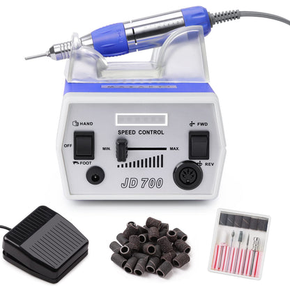 Makartt Nail Drill Electric Nail File JD700 Nail Drills for Acrylic Nails Professional 30000RPM Manicure Tools Nail Stuff Acrylic Nail Drill for Nail Dip Kit Acrylic Powder Poly Nail Gel B-01 Health & Beauty > Personal Care > Cosmetics > Cosmetic Tools > Nail Tools Makartt Purple  