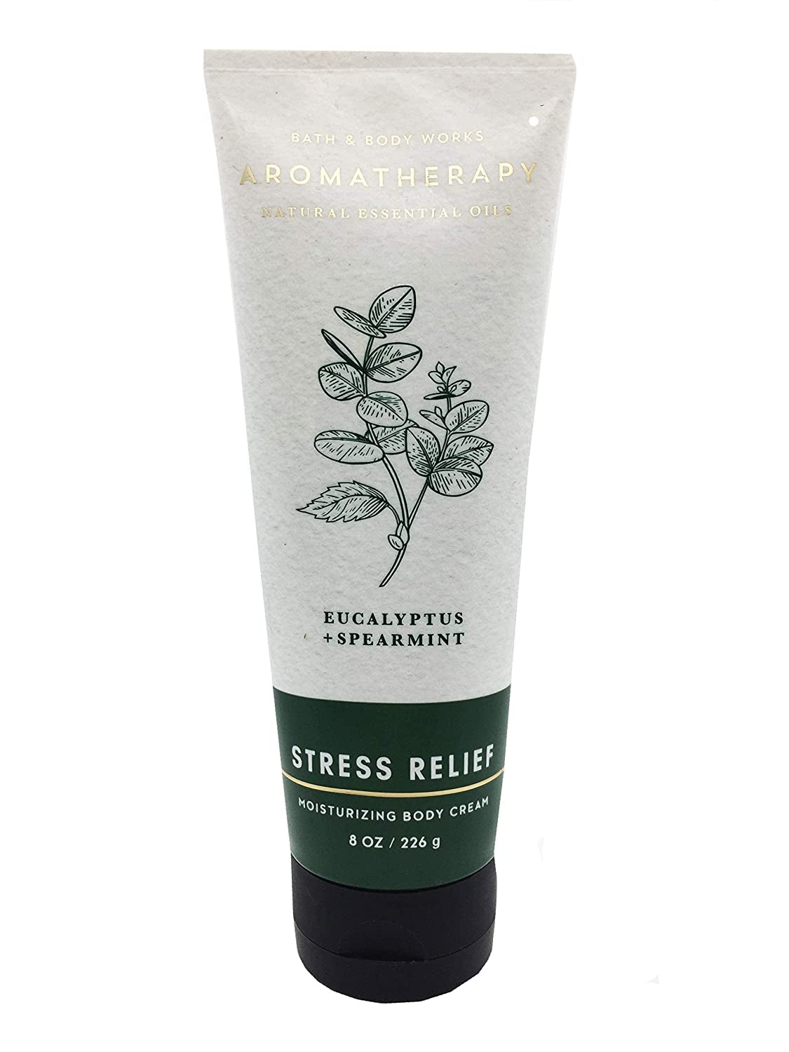 Bath & Body Works Aromatherapy Stress Relief Eucalyptus Spearmint Body Cream 8 Ounce Health & Beauty > Personal Care > Cosmetics > Bath & Body Bath & Body Works 8 Ounce (Pack of 1)  