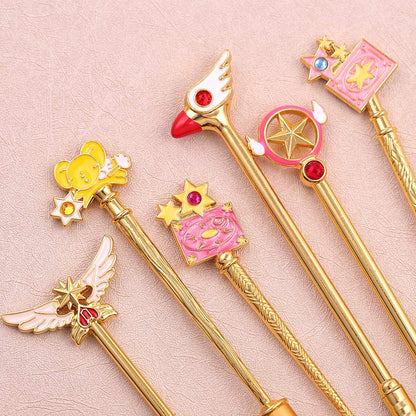 Sailor Moon Makeup Brushes Set - 5Pcs Cosmetic Makeup Brush Set Professional Tool Kit Set Pink Drawstring Bag Included Health & Beauty > Personal Care > Cosmetics > Cosmetic Tools > Makeup Tools rongji jewelry   