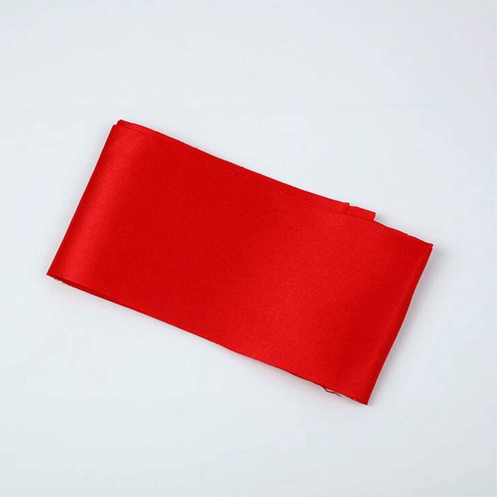 Lasenersm 6 Pieces Blank Satin Sashes Wedding Sash Plain Sashes Bridal Belts Party Decorations Sash Classic Ribbon Sash for DIY Wedding Hen Party, Red Apparel & Accessories > Clothing Accessories > Sashes lasenersm   