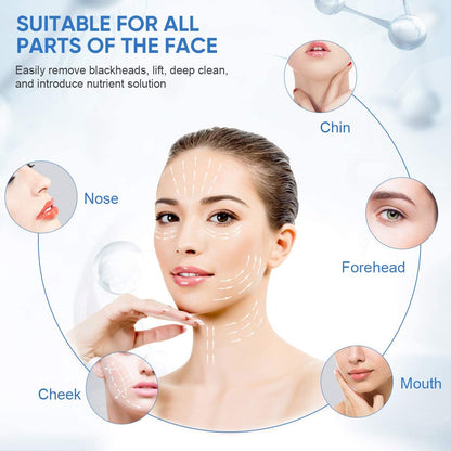 Ruoxu Skin Scrubber Face Spatula, Professional Skin Spatula Blackhead Remover with 4 Modes, Facial Pore Deep Cleansing Skin Care Tool for Women & Men, White Health & Beauty > Personal Care > Cosmetics > Cosmetic Tools > Skin Care Tools Ruoxu   