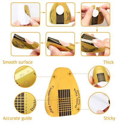 Nail Art Rhinestones - 120 Pcs Multi Shapes Crystal 1728 Pcs Rhinestones for Nails Pixie Beads Nail Metal Charms Nail Paper Forms with Nail Rhinestone Picker Dotting Tool Health & Beauty > Personal Care > Cosmetics > Cosmetic Tools > Nail Tools Kefee Kol   