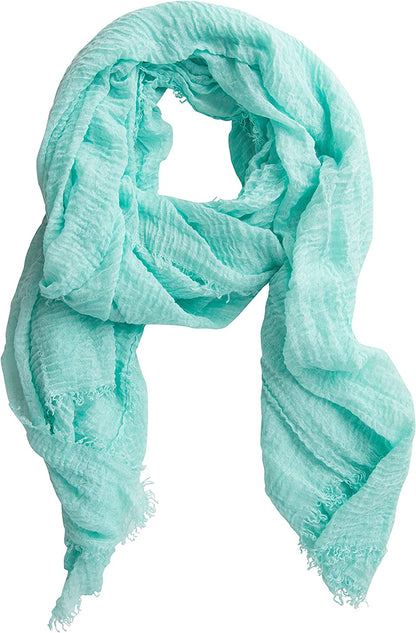 Hadley Wren Women'S Lightweight Summer Insect Shield Scarf Apparel & Accessories > Clothing Accessories > Scarves & Shawls Hadley Wren Classic Seafoam Green  