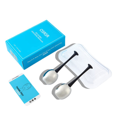 OSRSR Ice Globes Cryo Sticks Facial Massage Tools,Skin Care Unbreakable Stainless Steel Beauty Cold Roller for Face Eyes & Neck,Gifts for Women Mom Wife Girlfriend Health & Beauty > Personal Care > Cosmetics > Cosmetic Tools > Skin Care Tools OSRSR   