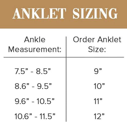Lizzy James Lucy Anklet Bracelets for Women in Natural Black Leather Silver Plate Crescents Apparel & Accessories > Jewelry > Anklets Lizzy James   
