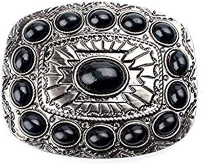 Turquoise Belt Buckle Western Buckles for Ladies … Apparel & Accessories > Clothing Accessories > Belt Buckles HUABOLA CALYN Black  