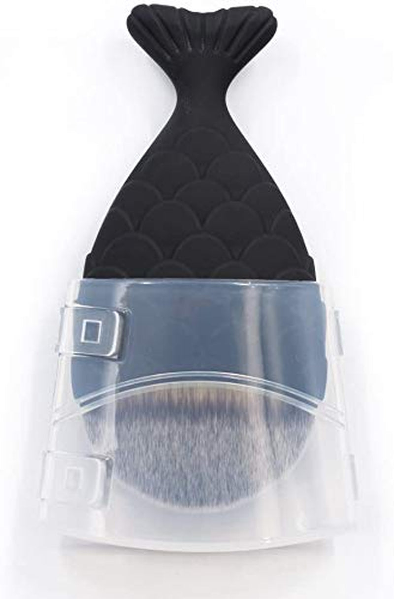 DSHIJIE Mermaid Makeup Brush Professional Foundation Powder Blush Brush Cosmetic Fishtail Brush Make up Tools 1Pcs (1) Health & Beauty > Personal Care > Cosmetics > Cosmetic Tools > Makeup Tools DSHIJIE 5  