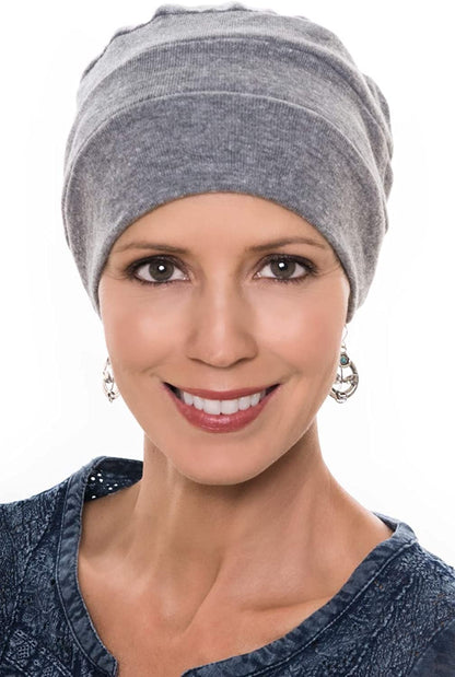 Headcovers Unlimited Three Seam Turban - 100% Cotton Hat Apparel & Accessories > Clothing Accessories > Headwear Headcovers Unlimited Charcoal Heather One Size 