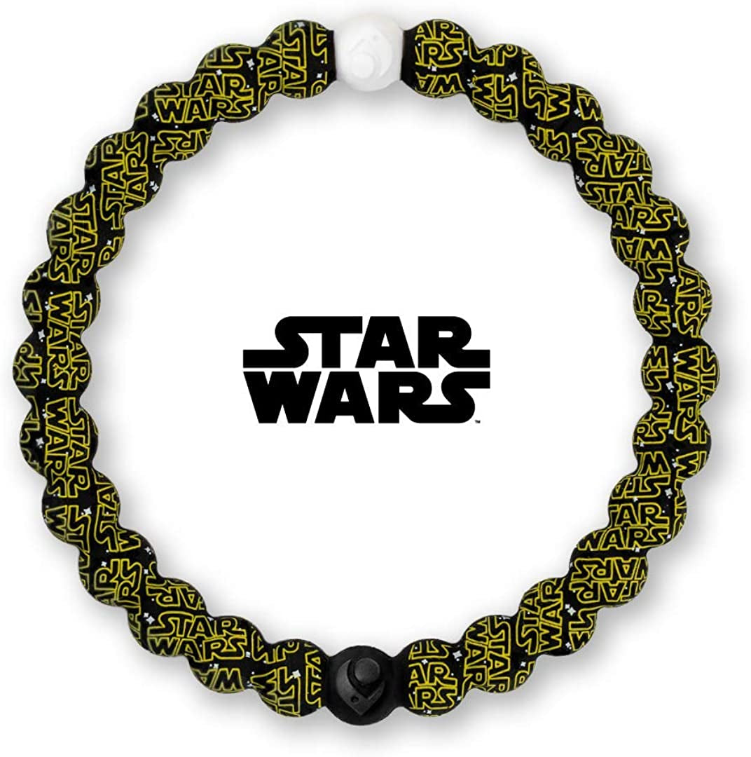 Lokai the Star Wars Collection Bracelets - Silicone Beaded Bracelets for Women & Men, Jewelry Fashion Bracelets Slide-On for Comfortable Fit Apparel & Accessories > Jewelry > Bracelets Lokai Star Wars - Logo Extra Small 
