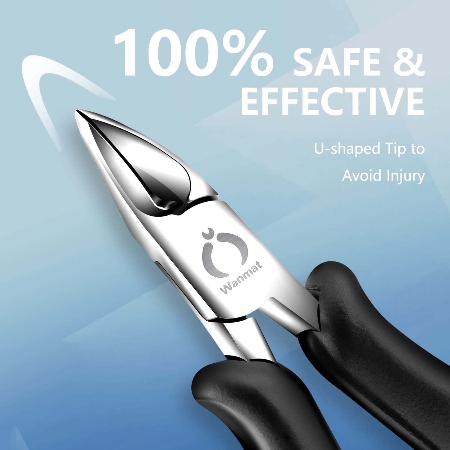 Wanmat Toenail Clippers for Thick Nails,Nail Clippers for Seniors Toe Nail Clippers Adult Long Handle Safety Ingrown Toenail Tool Fingernail Clippers Health & Beauty > Personal Care > Cosmetics > Cosmetic Tools > Nail Tools Wanmat   