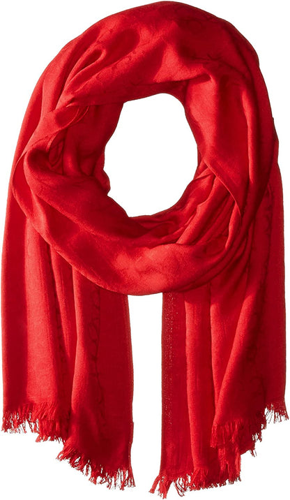 Calvin Klein Women'S Pashmina Scarf Apparel & Accessories > Clothing Accessories > Scarves & Shawls Calvin Klein Rouge Red One Size 