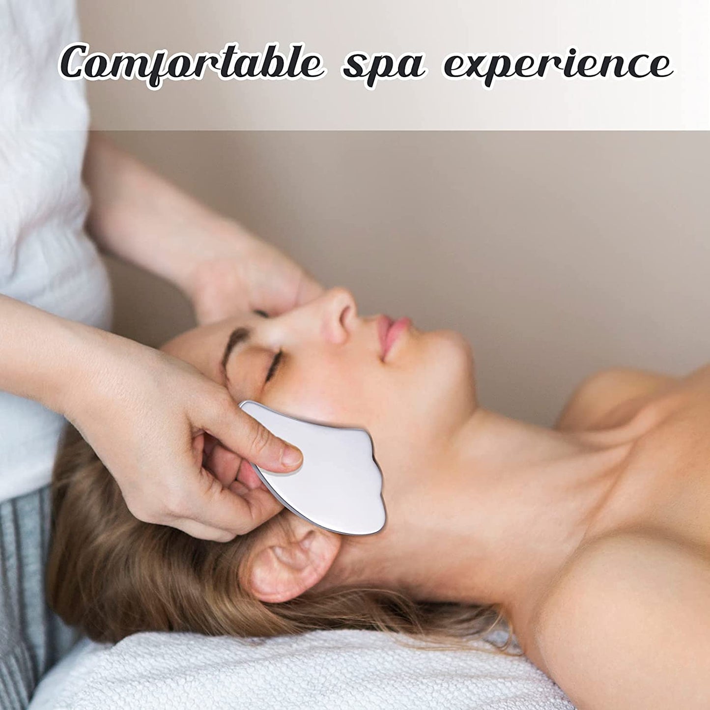 Nuanchu Guasha Tool for Face Stainless Steel Gua Sha Facial Tools Metal Gua Sha Tighten Skin Care Tools Massage Beauty Tool for Body Eyes Neck Massager with Travel Pouch (Claw Style) Health & Beauty > Personal Care > Cosmetics > Cosmetic Tools > Skin Care Tools Nuanchu   