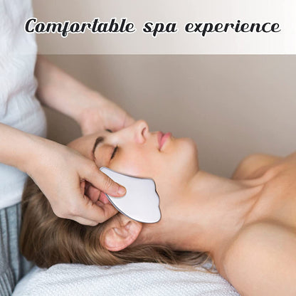 Nuanchu Guasha Tool for Face Stainless Steel Gua Sha Facial Tools Metal Gua Sha Tighten Skin Care Tools Massage Beauty Tool for Body Eyes Neck Massager with Travel Pouch (Claw Style) Health & Beauty > Personal Care > Cosmetics > Cosmetic Tools > Skin Care Tools Nuanchu   