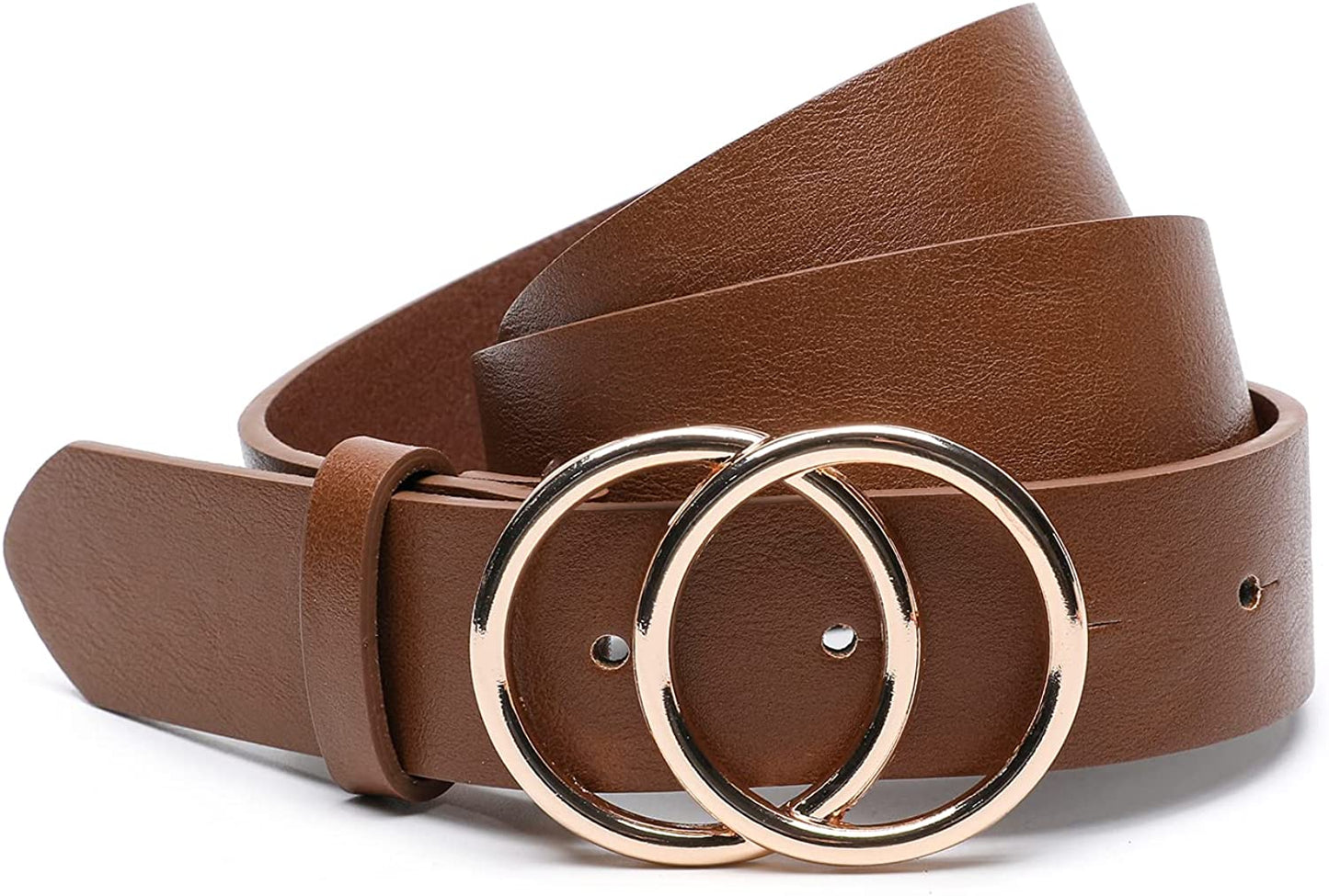 IFENDEI Women'S Faux Leather Belt for Jeans Dress Waist Belts Apparel & Accessories > Clothing Accessories > Belts IFENDEI   