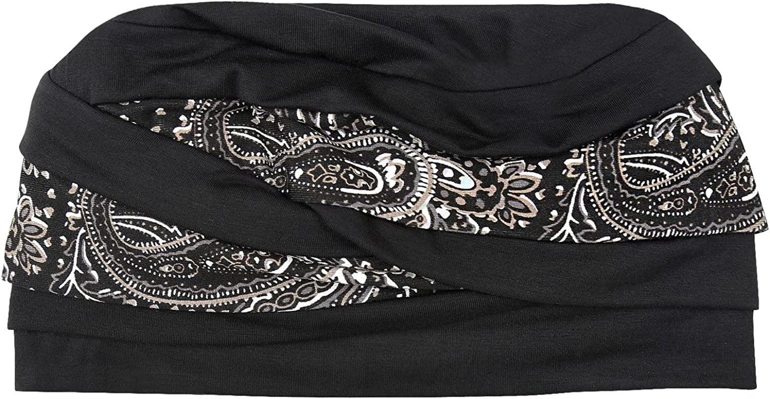 Slip-On Lightweight Chemo Turbans for Women Hair Loss-Breathable Bamboo Apparel & Accessories > Clothing Accessories > Headwear FocusCare   