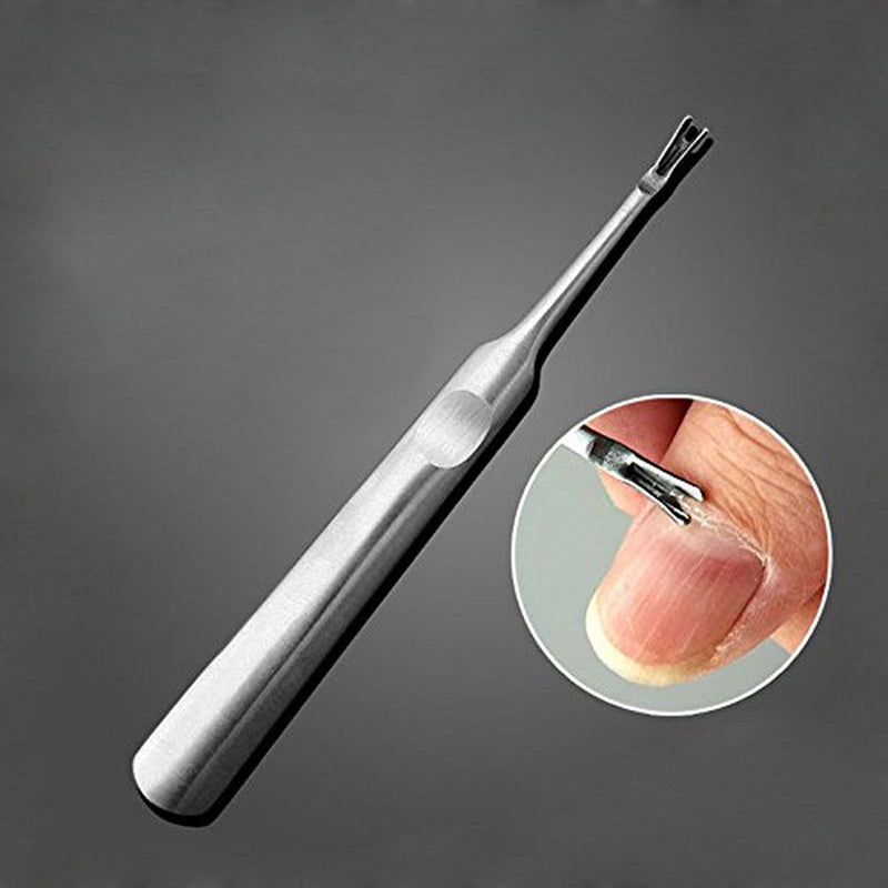 Ingrown Toenail Treatment Tool Ingrown Toenail File Cuticle Removal Pedicure Manicure Set Foot Care Kits Cuticle Fork Pusher Double Headed Toenail Groove Cleaner (Life017I) Health & Beauty > Personal Care > Foot Care Lifextol   