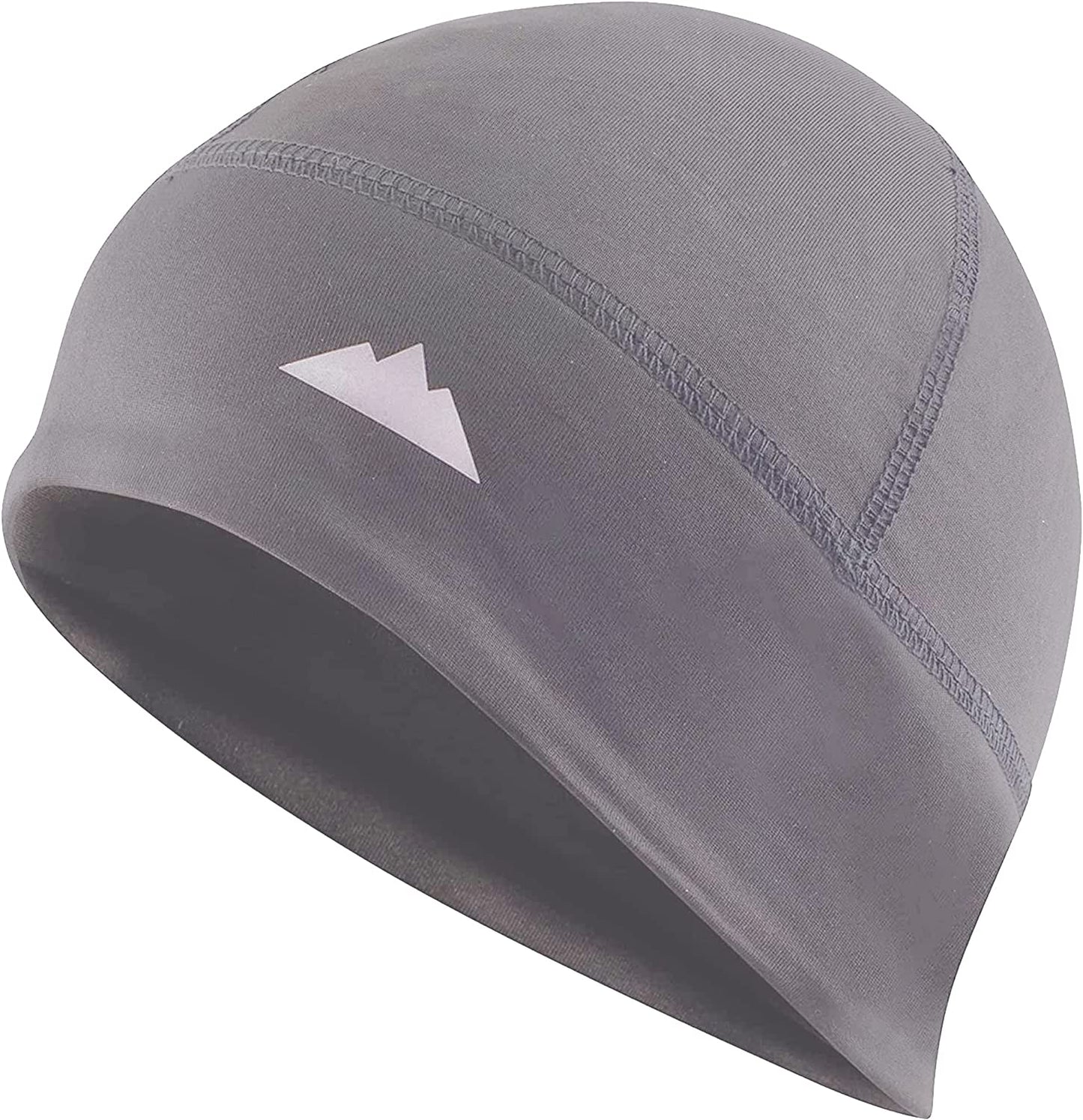 Skull Cap Helmet Liner Running Beanie - Winter Thermal under Helmet Cycling Head Hat - Ultimate Moisture Wicking Performance Apparel & Accessories > Clothing Accessories > Headwear Tough Headwear Dark Gray One Size 