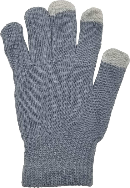 Winter Magic Gloves, 12 Pairs Stretchy Warm Knit Bulk Pack Mens Womens Apparel & Accessories > Clothing Accessories > Gloves & Mittens Winterlace   