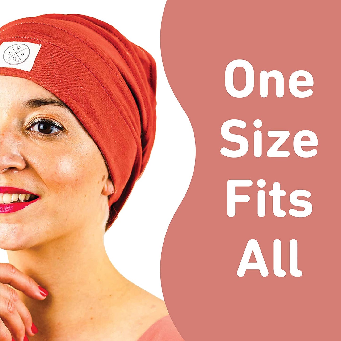 Be Sparkle Slouchy Headwraps, Cancer Headwear for Women Perfect for Chemo or Hair Loss Apparel & Accessories > Clothing Accessories > Headwear BS BE SPARKLE   