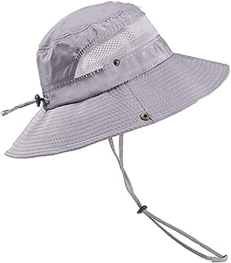 Sun Hat Women/Men, Fishing Hat with UPF 50+ UV Protection Wide Brim Bucket Hat Apparel & Accessories > Clothing Accessories > Hats Konikit B.gray  