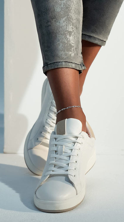 Miabella Solid 925 Sterling Silver or 18Kt Yellow Gold over Silver Italian 2.5Mm Paperclip Link Chain Anklet Ankle Bracelet for Women, Made in Italy Apparel & Accessories > Jewelry > Anklets Miabella   