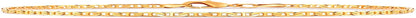 Gold Anklet for Women Flat Mariner Anklet | Barzel 18K Gold Plated Flat Marina Link Anklet for Women - Made in Brazil Apparel & Accessories > Jewelry > Anklets Barzel   