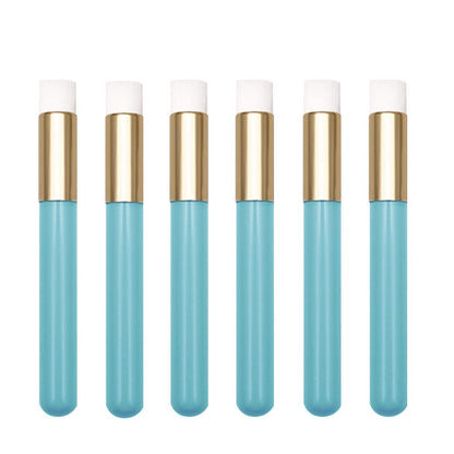 Eyelash Cleaning Brush 6 Pcs Lash Extension Cleanser Shampoo Soft Makeup Brushes for Blackhead Remover Tool Nose Washing Mascara Brushes Wands,Black Silver Health & Beauty > Personal Care > Cosmetics > Cosmetic Tools > Makeup Tools Camille Donahue Blue,6 Pcs  