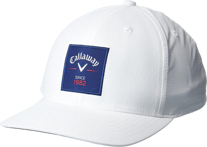 Callaway Golf 2022 Rutherford Adjustable Hat Apparel & Accessories > Clothing Accessories > Hats Callaway White/Navy One Size 