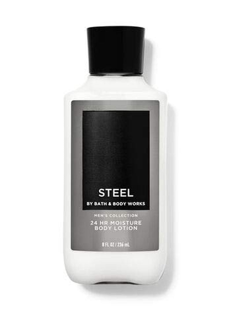 BATH and BODY WORKS GIFT SET STEEL for MEN - Body Lotion - Body Wash & Body Cream - FULL SIZE Health & Beauty > Personal Care > Cosmetics > Bath & Body Bath & Body Works   