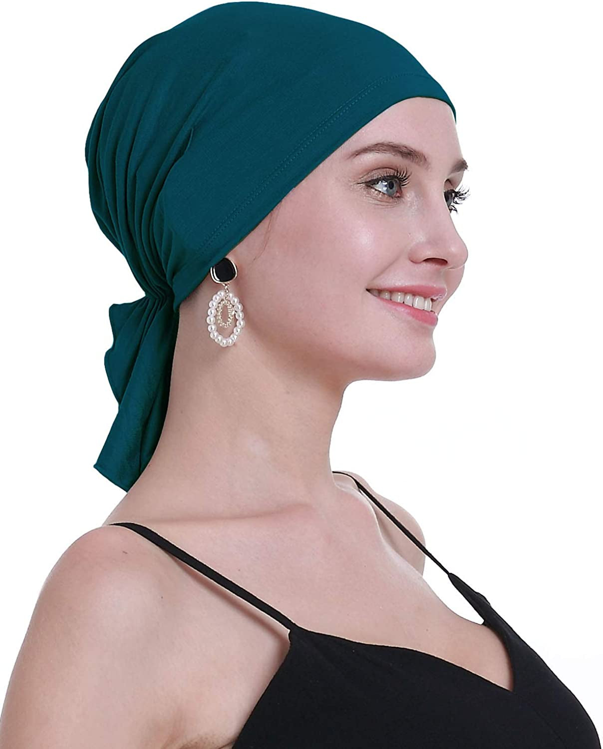 Osvyo Bamboo Chemo Headscarf for Women Hair Loss - Cancer Slip on Headwear Turbans Sealed Packaging  osvyo   