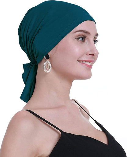 Osvyo Bamboo Chemo Headscarf for Women Hair Loss - Cancer Slip on Headwear Turbans Sealed Packaging  osvyo   