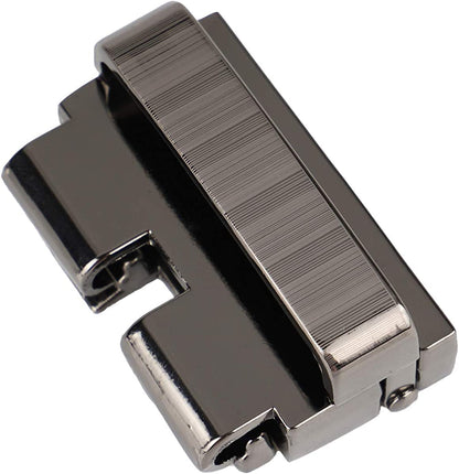 Mcfanbe 1.5 Inches (38-40 Mm) Belt Buckle Single Prong Square Replacement Buckle for Men Women Belt Apparel & Accessories > Clothing Accessories > Belt Buckles McFanBe Grey Clamp  