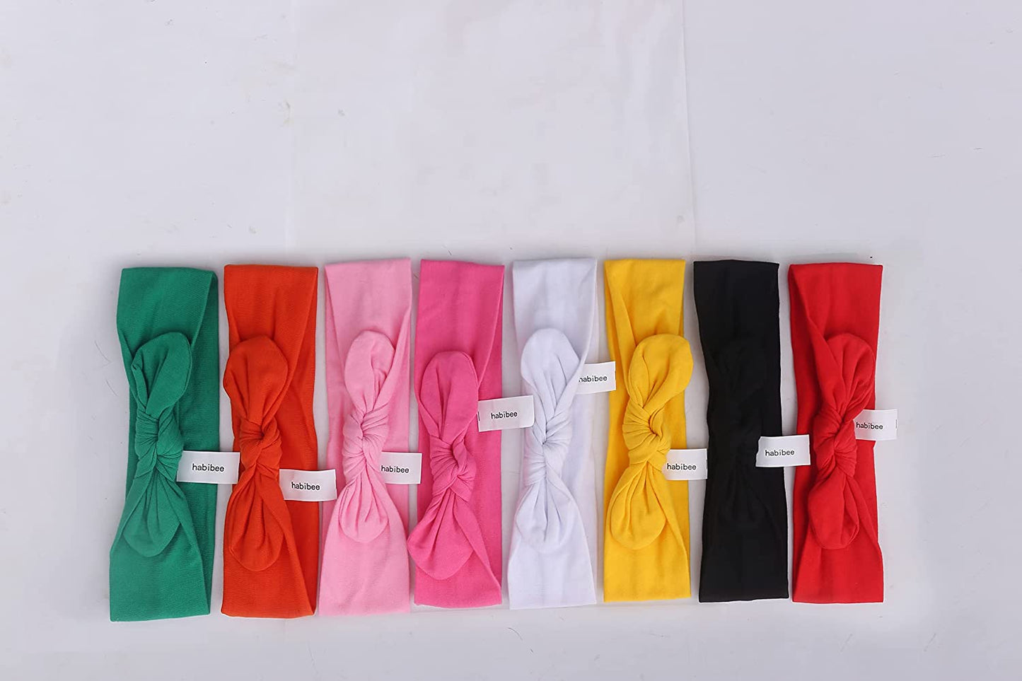 Habibee Women Headbands Hair Bands Turban Headwraps Hair Band Bows Accessories for Fashion or Sport 8 Pcs Headbands for Women Solid Color Apparel & Accessories > Clothing Accessories > Bandanas & Headties habibee   