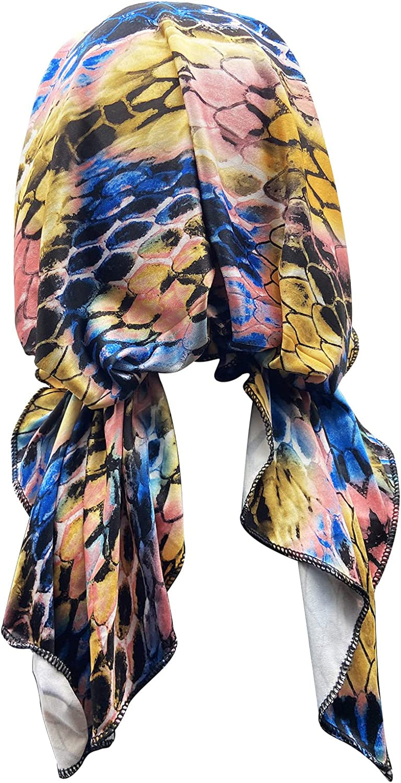 Pre Tied Head Covers Sets Chemo Beanies for Women Slip on Lightweight Chemo Bandana Turban Apparel & Accessories > Clothing Accessories > Headwear JarseHera Style M One Size 