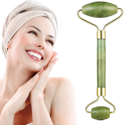 Jade Roller for Face Massager MUZHI Green Neck Massager Tool Jade Stone Face Roller, Eye Treatment Roller Reduce Wrinkles anti Aging Natural Skin Gym Crystal Beauty Jade Facial Roller Dark Green… Health & Beauty > Personal Care > Cosmetics > Cosmetic Tools > Skin Care Tools MUZHI Green Quartz  