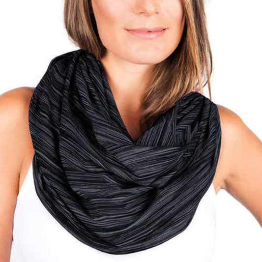 Champion Women'S Multiway Scarf Apparel & Accessories > Clothing Accessories > Scarves & Shawls AM Capital USA LLC Black One Size 