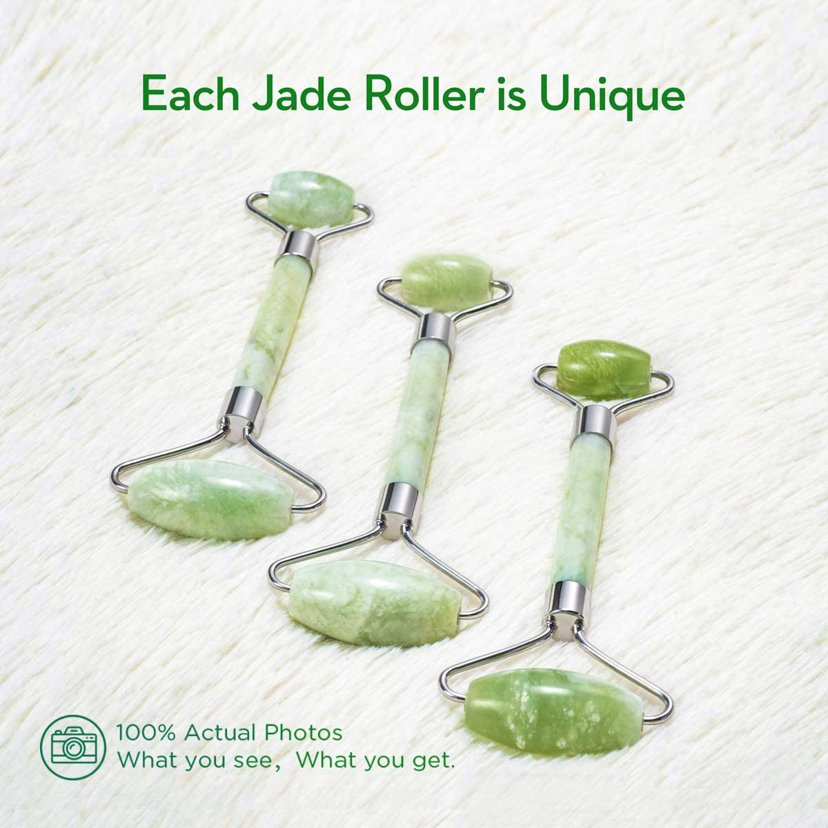 Kimkoo Jade Roller for Face-3 in 1 Kit with Facial Massager Tool,100% Real Natural Jade Stone Facial Roller anti Aging,Face Beauty Set for Eye Anti-Wrinkle Health & Beauty > Personal Care > Cosmetics > Cosmetic Tools > Skin Care Tools Kimkoo   