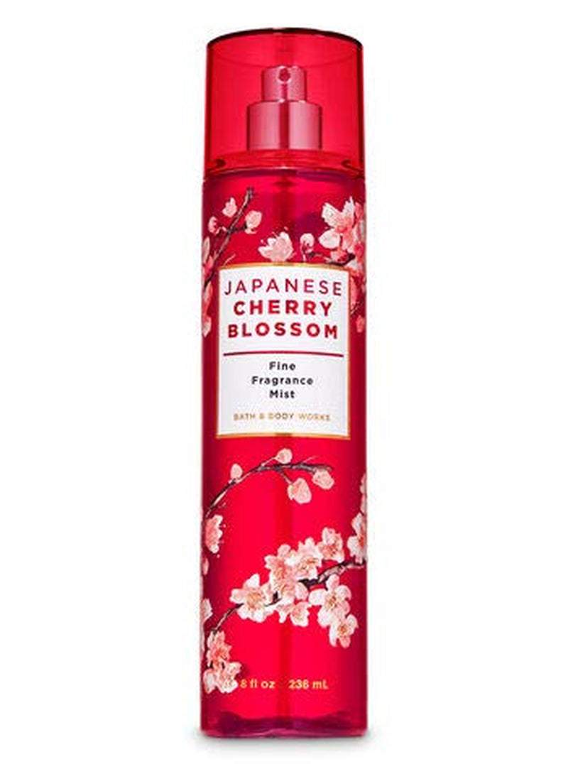 Bath and Body Works - Japanese Cherry Blossom - Moisturizing Body Wash, Fine Fragrance Mist and Ultra Shea Body Cream - 3 Pc - Gift Set (2020)) Health & Beauty > Personal Care > Cosmetics > Bath & Body Bath and Body Works   