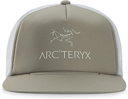 Arc'Teryx Logo Flat Brim Trucker Hat | Flat-Brim Performance Trucker Apparel & Accessories > Clothing Accessories > Hats Arc'teryx Forage One Size 