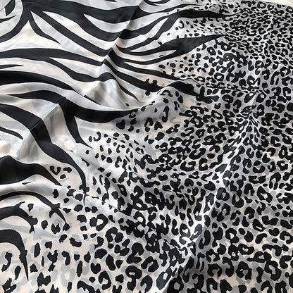 GERINLY Scarves - Animal Print Shawl Wraps Fashion Zebra Pattern Scarf for Women Apparel & Accessories > Clothing Accessories > Scarves & Shawls GERINLY   