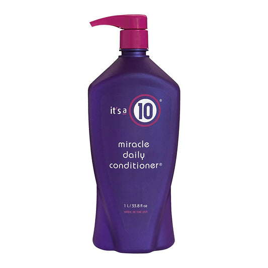 It'S a 10 Haircare Miracle Daily Conditioner, 33.8 Fl. Oz. Health & Beauty > Personal Care > Hair Care It's a 10 Haircare 33.8 Fl Oz (Pack of 1)  