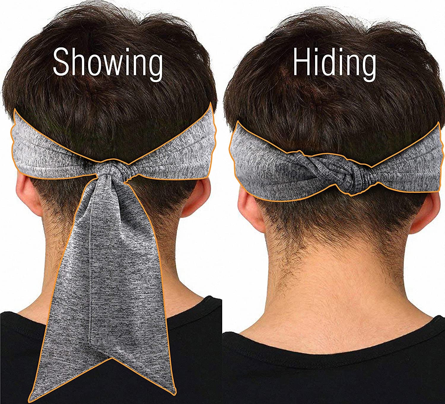 ELV Head Tie Sports Headband 3 Pack Dry Fit Sweatband for Running, Working Out, Crossfit, Yoga, Basketball,Tennis, Athletics and Pirates with Stretch, Moisture Wicking for Men Women Apparel & Accessories > Clothing Accessories > Bandanas & Headties E LV   