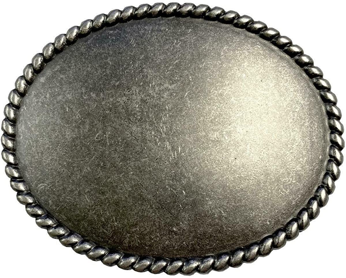Replacement Belt Buckle Vintage Blank Plain Belt Buckle Fits 1-1/2"(38Mm) Belt Strap-Multi-Style Options Apparel & Accessories > Clothing Accessories > Belt Buckles Belts.com Type Buckle F - H11659 Antique Silver 1-1/2" 