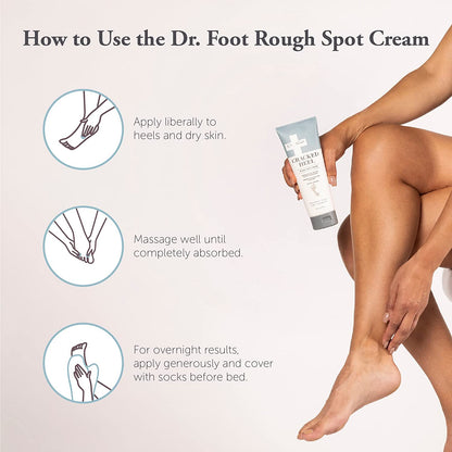 Dr. Foot Cracked Heel Moisturizer Foot Cream Skincare Lotion. Moisturizing Skin Care Lotion W/ Shea Butter & Lactic Acid Helps Heal Cracked Heels, Dry Skin on Feet, & Soften Calluses, Large 8 Fl Oz Health & Beauty > Personal Care > Foot Care Dr. Foot   
