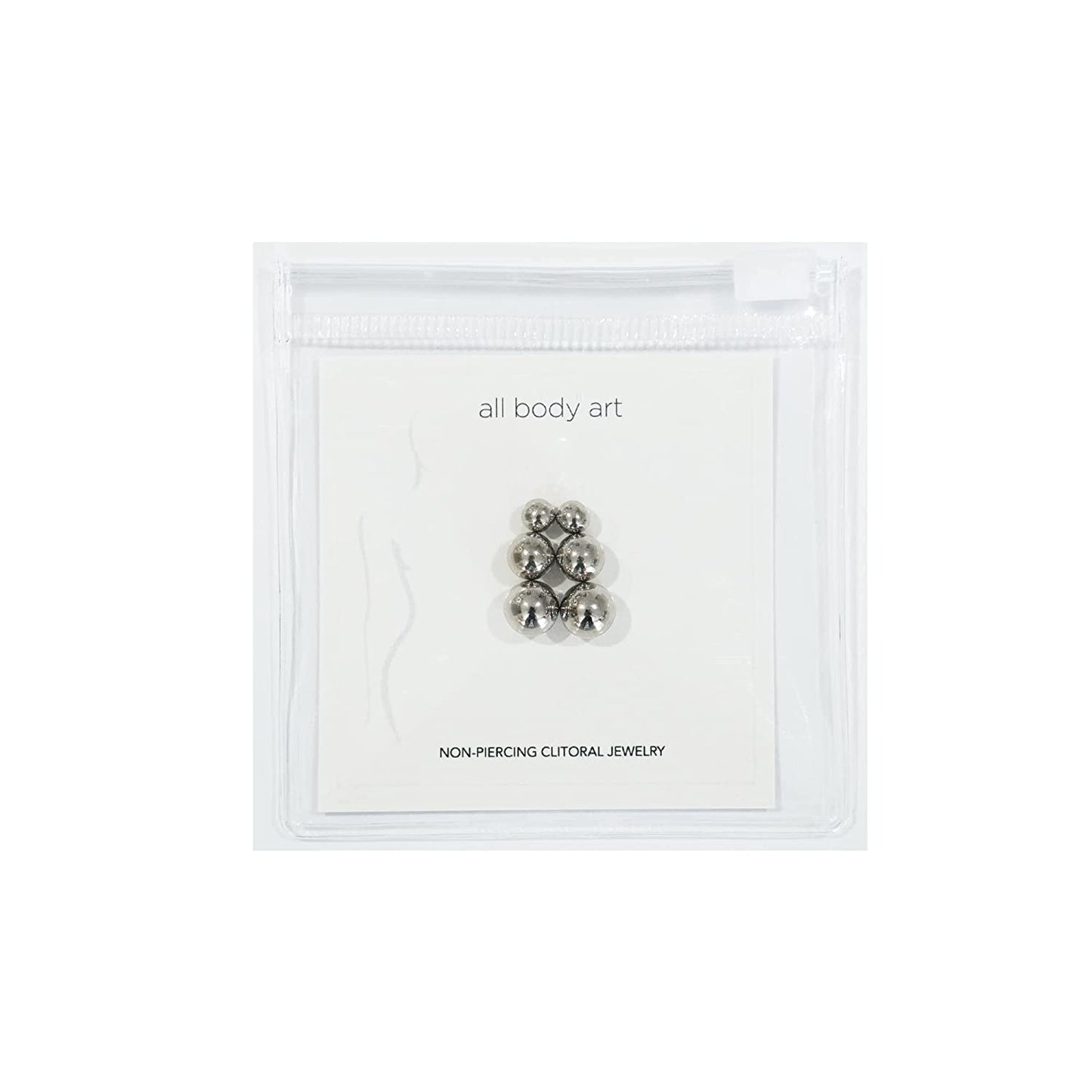 Fake Clitoral Piercing Clamps Magnetic Body Jewelry Non-Piercing (A - Low) Apparel & Accessories > Jewelry > Body Jewelry All Body Art E - Ultimate Pack  