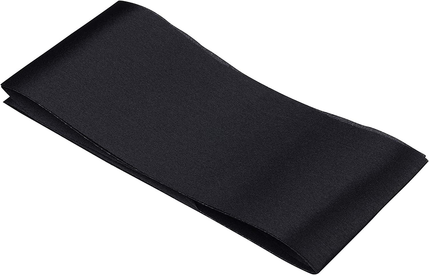 I-MART Blank Satin Sash, Princess, Beauty Queen, Homecoming, Winner, Mayor, Make Your Own Pins, Party Plain Pageant Sashes (Pack of 6 - Black) Apparel & Accessories > Clothing Accessories > Sashes I-MART   