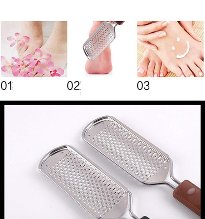 JISTL Foot File Colossal Foot Rasp Stainless Steel Pedicure Metal Surface Foot Care Tool ,Foot Rasp Eliminate Feet Cracked Dead Thick Dry Hard Skin 28CM (Black&11.2") Health & Beauty > Personal Care > Foot Care JISTL   