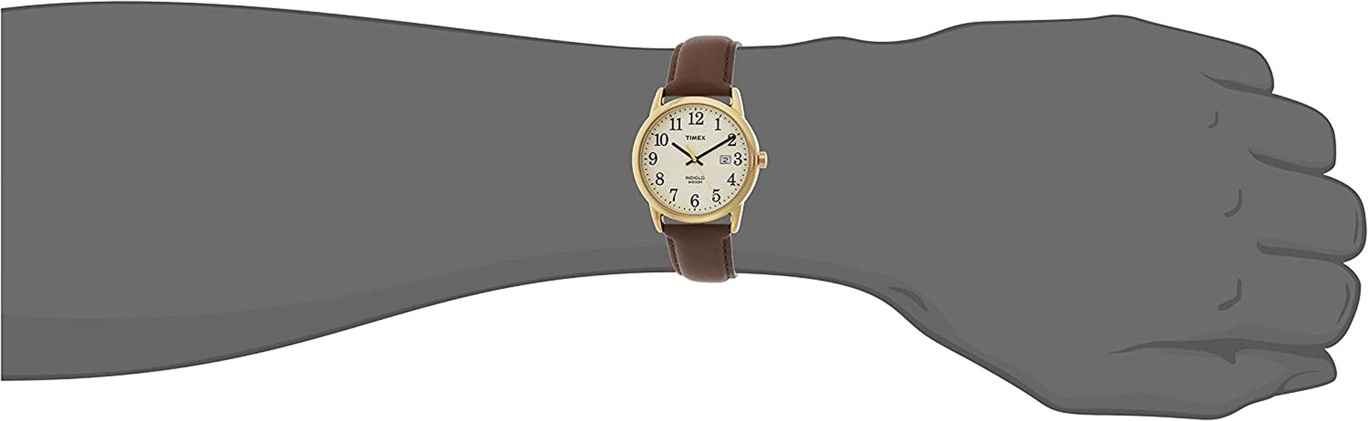 Easy Reader 38Mm Leather Strap Watch