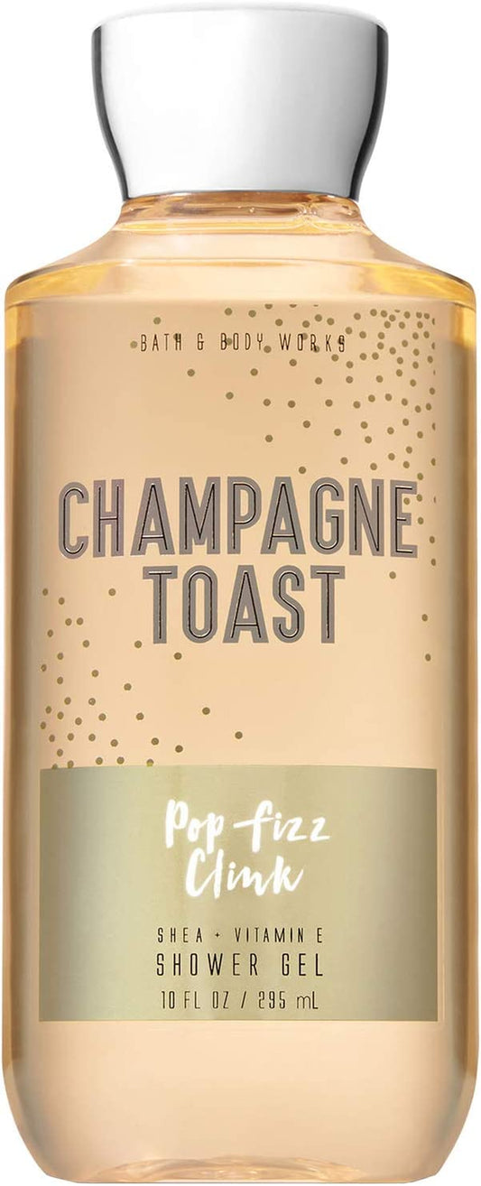 Bath and Body Works Champagne Toast Shower Gel 10 Fluid Ounce (2018 Limited Edition) Health & Beauty > Personal Care > Cosmetics > Bath & Body Bath & Body Works   